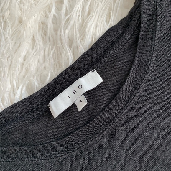 IRO Distressed Linen Crewneck Sweater - Picture 3 of 4
